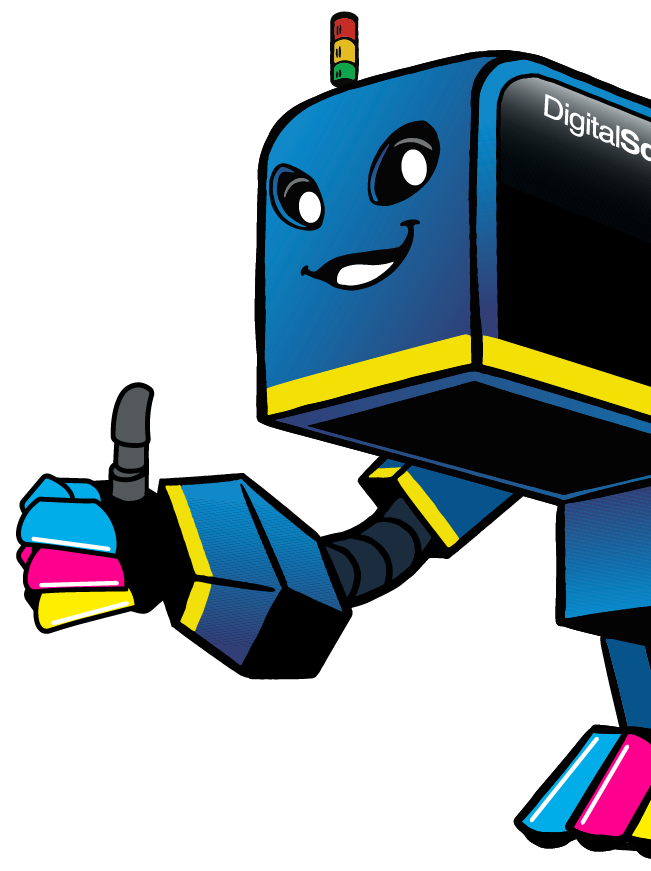 Print Hybrid Robot Mascot